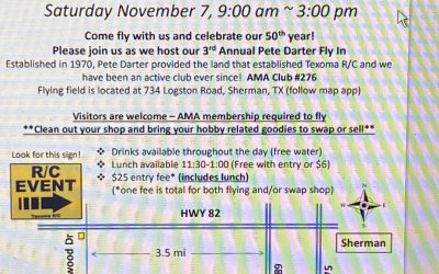 Pete Darter Fly In & Swap Meet