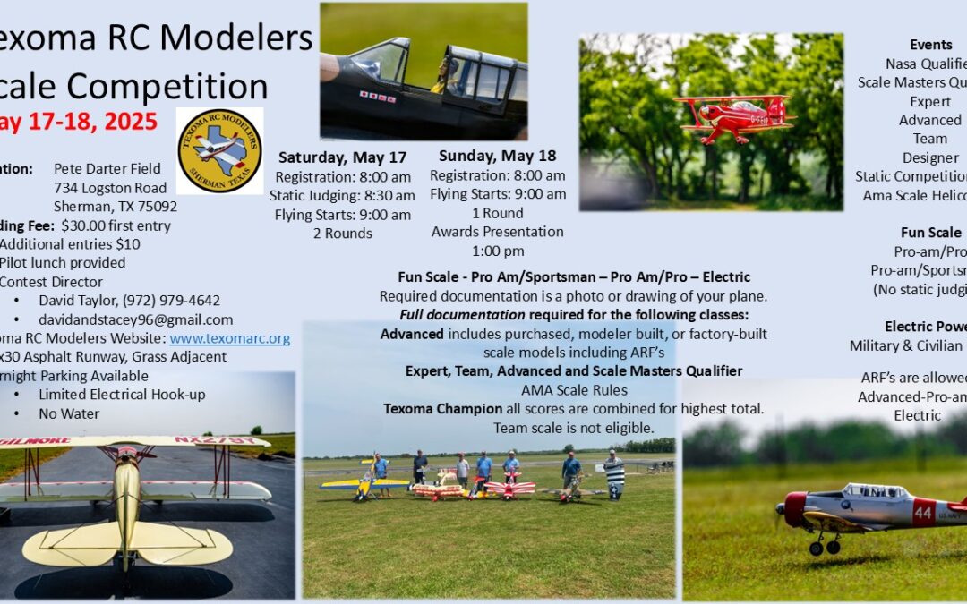 Texoma RC Modelers Scale Competition