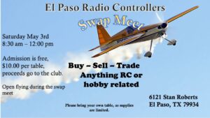 El Paso Radio Controllers Swap Meet